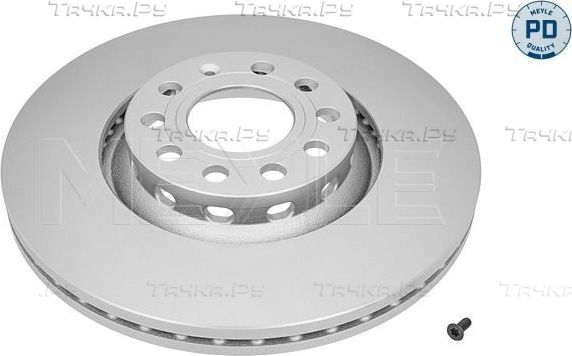 Тормозной диск Meyle PD передний для Volkswagen Passat B5 1996-2005. Артикул 115 523 0039/PD