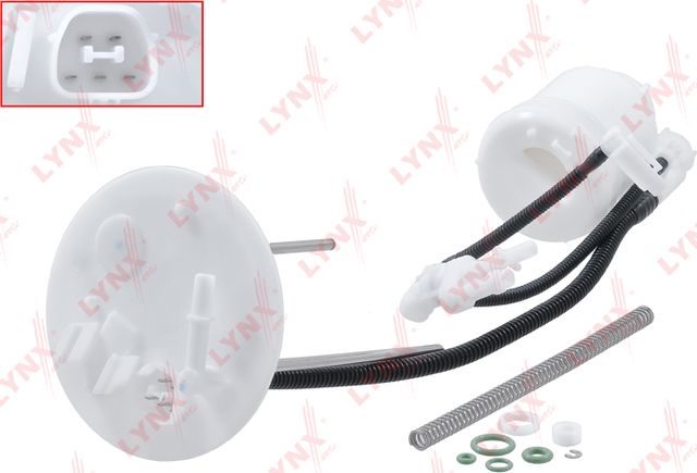 Топливный фильтр LYNXauto для Mitsubishi Outlander III 2012-2026. Артикул LF-867M