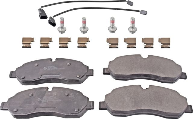 Тормозные колодки Blue Print. Артикул ADF124211