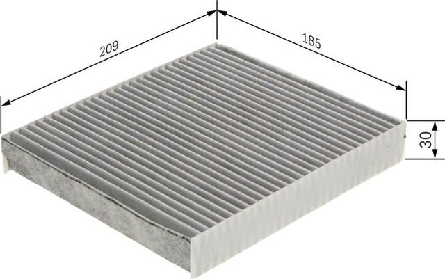 Салонный фильтр Bosch. Артикул 1 987 435 570