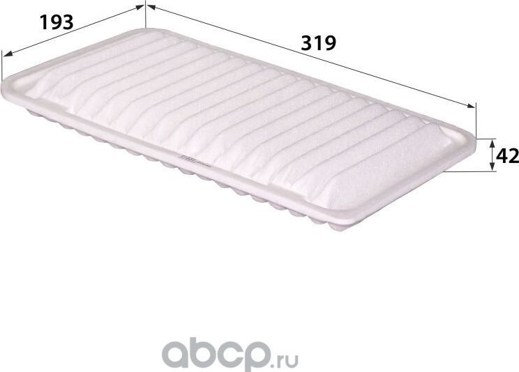 A-199 17801-20040 (фильтр воздушный) (40шт) (RB-Exide). Артикул A199