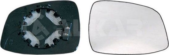 Зеркальное стекло бокового зеркала Alkar правое для Suzuki Swift III 2005-2010. Артикул 6432996