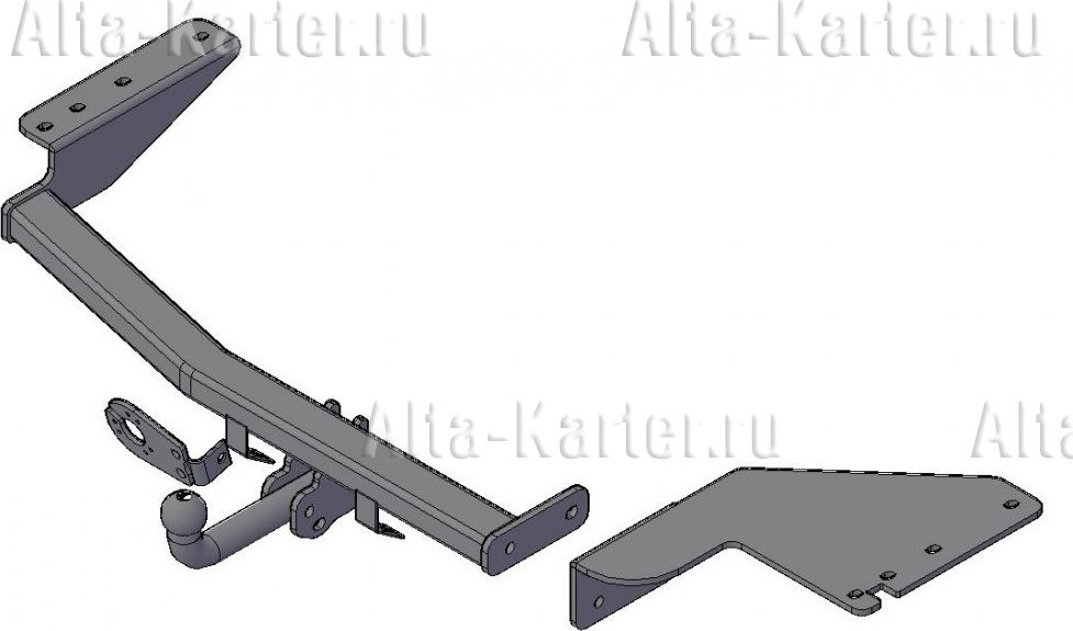 Фаркоп Трейлер для ТагАЗ JAC Rein универсал 2007-2010. Артикул 5010