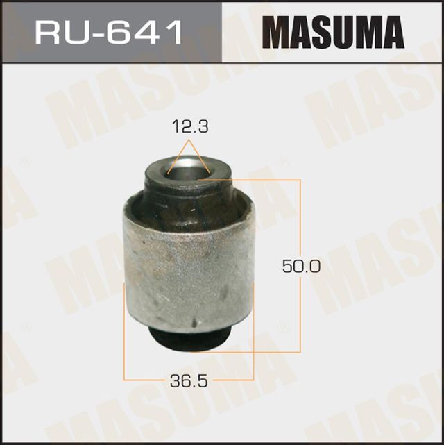 Сайлентблок заднего рычага подвески Masuma. Артикул RU-641