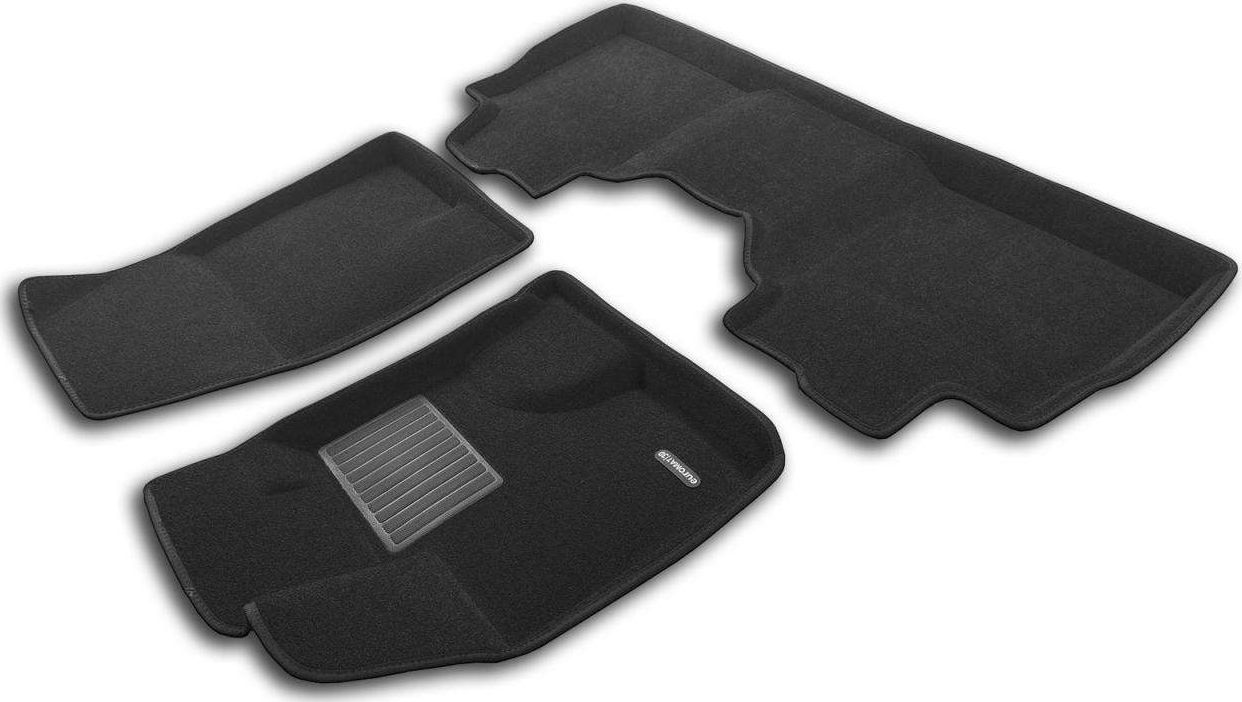 Коврики текстильные Euromat 3D Business для салона Haval F7 II 2024-2026 . Артикул EMC3D-001470