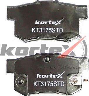 Колодки тормозные HONDA Accord,Prelude ROVER 600 задние (4шт.) KORTEX. Артикул KT3175STD