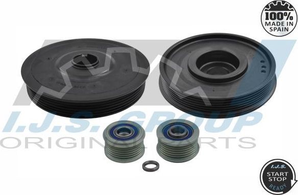 Шкив коленвала IJS Group. Артикул 17-1020KIT A