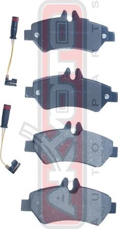 Тормозные колодки Akyoto Packing AKYOTO. Артикул AKD-0697