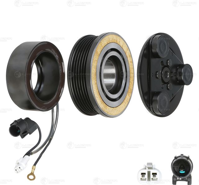 Муфта компрессора кондиционера Luzar для Peugeot 4007 2007-2013. Артикул LMAC 1103