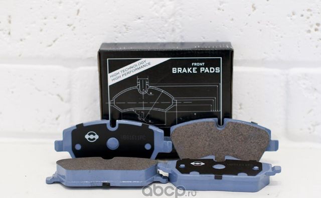 Керамические колодки передние BMW E81/E87/MINI Cooper (Vite). Артикул VBS1611PC