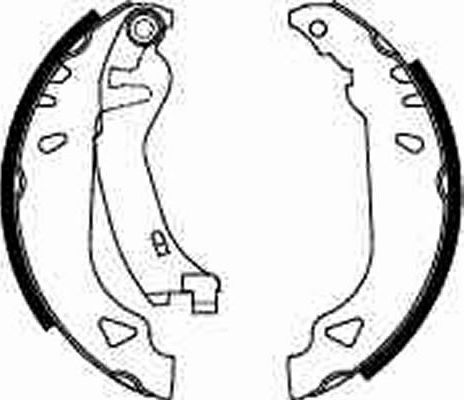 Тормозные колодки TRW. Артикул GS8269