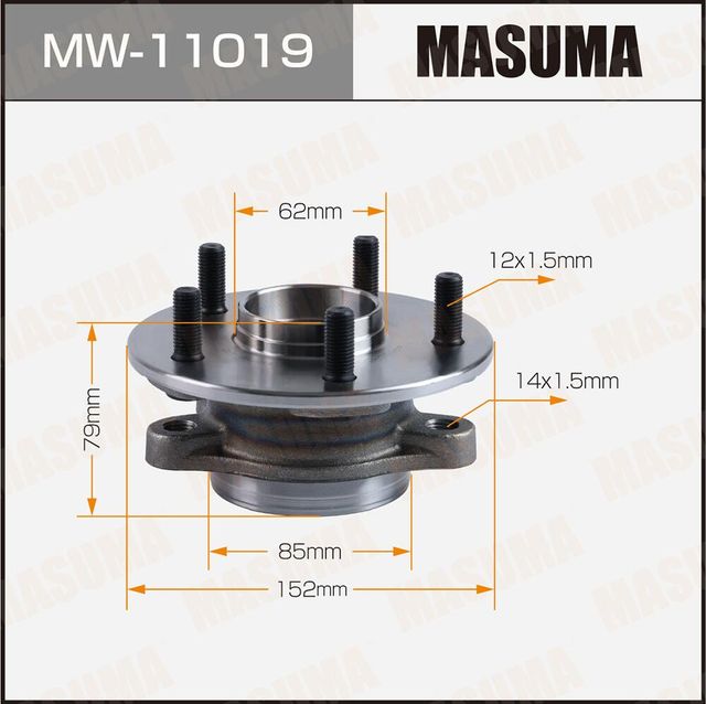 Ступичный узел (Masuma). Артикул MW11019