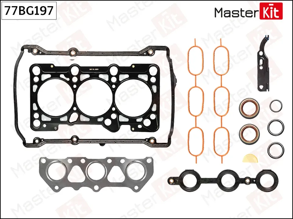 Комплект прокладок ГБЦ (Master KIT). Артикул 77BG197