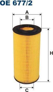 Масляный фильтр Filtron для Maybach 57 I 2002-2012. Артикул OE 677/2