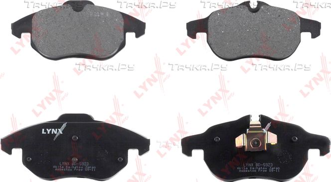 Тормозные колодки LYNXauto передние для Fiat Croma II 2005-2011. Артикул BD-5923