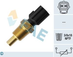 Датчик температуры охлаждающей жидкости FAE для Dodge Durango II 2003-2009. Артикул 33755