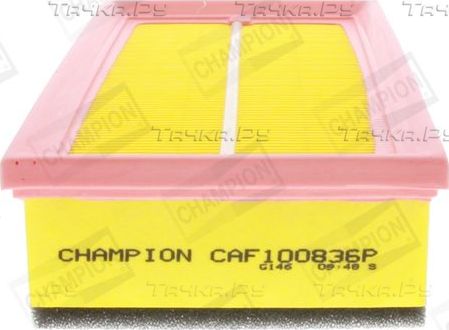 Воздушный фильтр Champion для Peugeot 407 2004-2010. Артикул CAF100836P