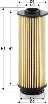 Масляный фильтр Tecneco Filters. Артикул OL2163E