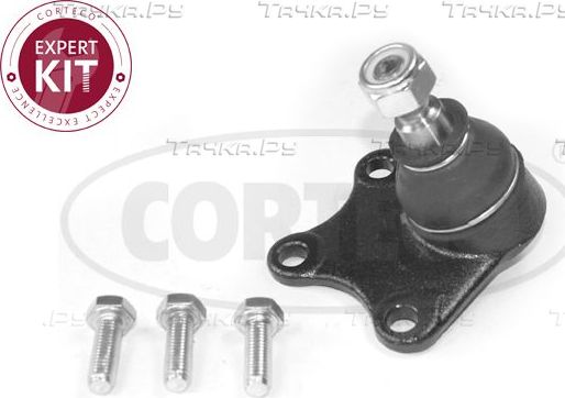 Шаровая опора Corteco левая нижняя для Volkswagen Fox I 2005-2011. Артикул 49399281