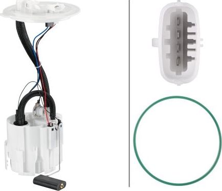 Бензонасос (топливный насос) Hella для Opel Astra H 2004-2014. Артикул 8TF 358 106-971