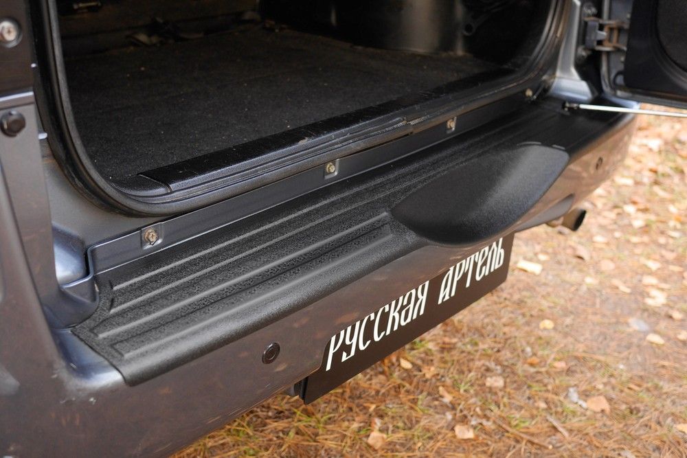 Накладка Русская Артель на задний бампер для Suzuki Grand Vitara JT 2008-2012 рестайлинг. Артикул NS-160202