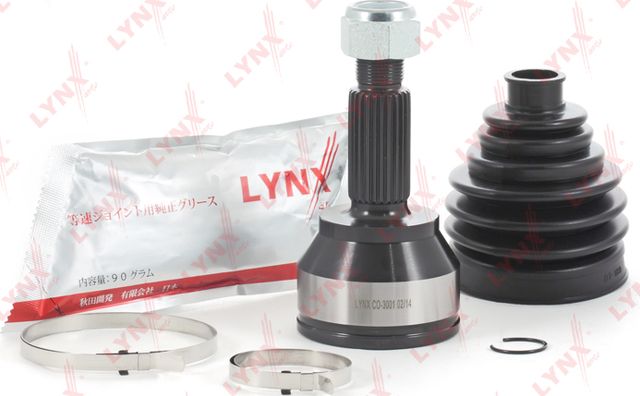 Шрус наружный (граната) LYNXauto для Ford Fusion I 2002-2012. Артикул CO-3001