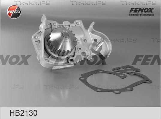 Помпа (водяной насос) Fenox передний для Renault Kangoo I 1997-2009. Артикул HB2130