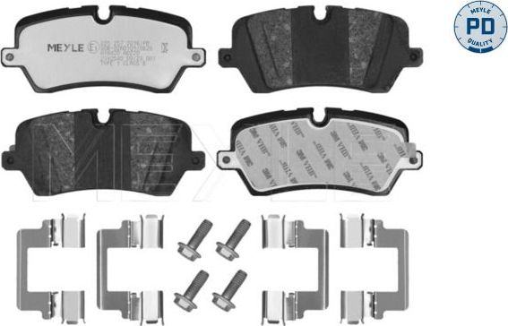 Тормозные колодки Meyle PD. Артикул 025 257 2016/PD