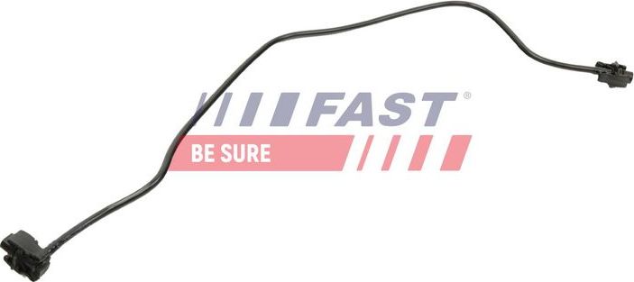 Патрубок радиатора (системы охлаждения) Fast (полимерный материал). Артикул FT00229