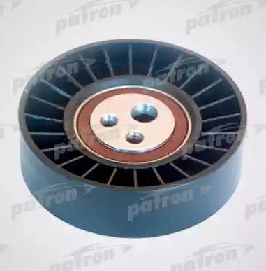 Направляющий (ведущий) ролик приводного поликлинового ремня Patron правый верхний для Lancia Thesis 2002-2009. Артикул PT32004