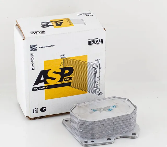 Радиатор маслянный Ford Transit (06-)/(13-) Fiat Ducato (06-) Peugeot Boxer (06- (ASP). Артикул AL00061