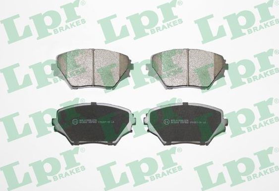 Тормозные колодки LPR. Артикул 05P953