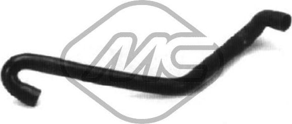 Патрубок радиатора (системы охлаждения) Metalcaucho. Артикул 08057