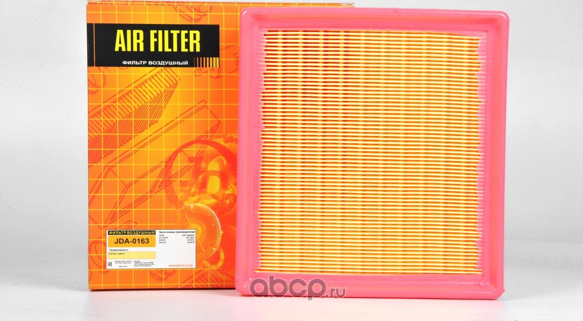 Фильтр воздушный (Just Drive). Артикул JDA0163