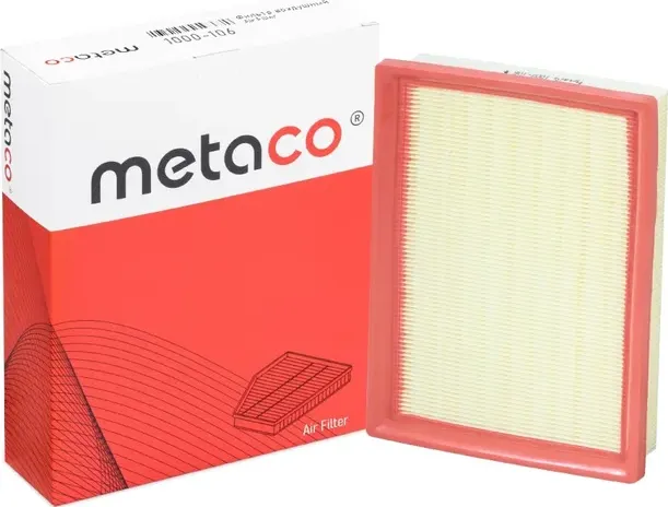 Фильтр воздушный Hyundai Accent II (+ТАГАЗ) (2000-2012), Hyundai Verna/Accent II (Metaco). Артикул 1000106