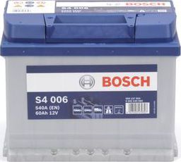 Аккумулятор Bosch S4 для Chevrolet Rezzo 2005-2009. Артикул 0 092 S40 060