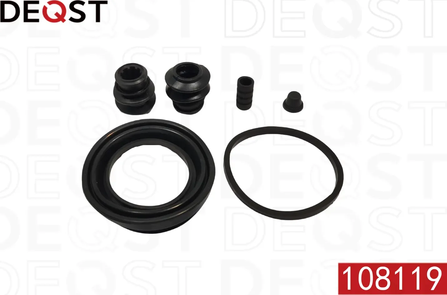 Ремкомплект тормозного суппорта переднего (для поршня O 54 mm, суппорт Kasco). (Deqst). Артикул 108119