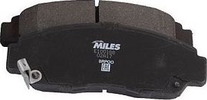 Тормозные колодки Miles (Semi-Metallic). Артикул E100188