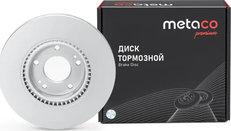 Диск тормозной передний вентилируемый HYUNDAI I30/VELOSTER / KIA CEED 300 мм (Metaco). Артикул 3050-579