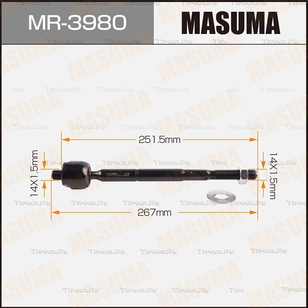 Рулевая тяга Masuma правая/левая для Toyota Brevis 1999-2007. Артикул MR-3980