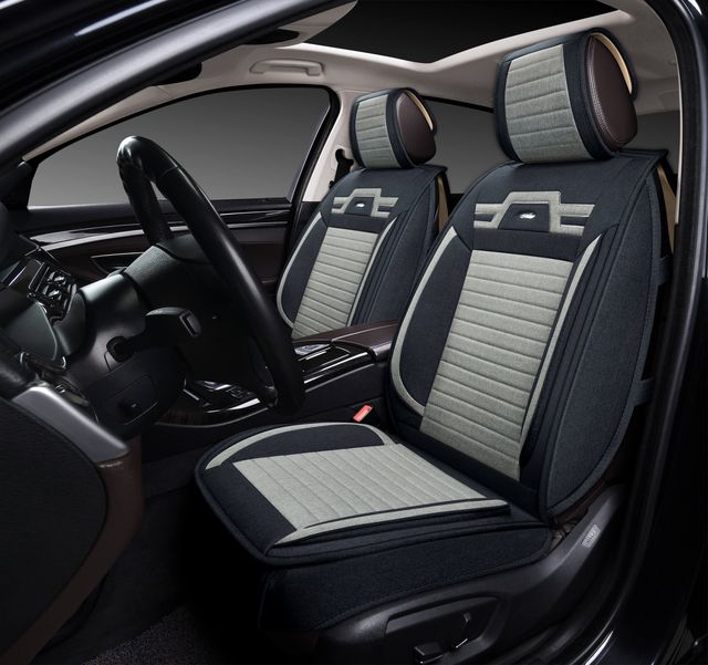 Чехлы-накидки универсальные формованные PSV 2D PREMIUM PSV Krokus 2 FRONT, цвет Черно-Красный. Артикул 130569