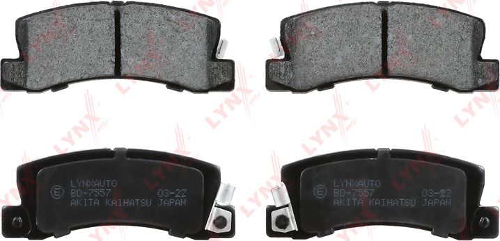 Тормозные колодки LYNXauto. Артикул BD-7557