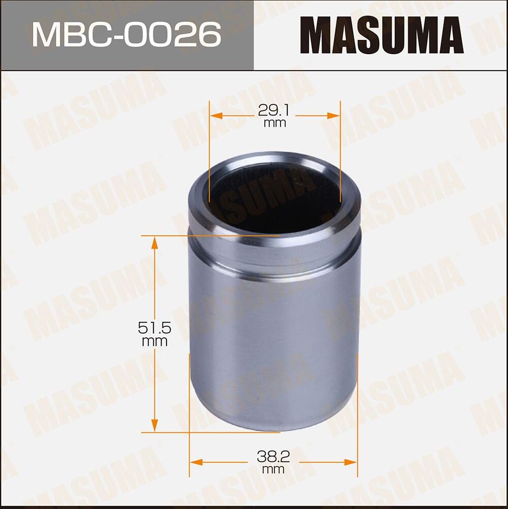 Поршень тормозного суппорта Masuma. Артикул MBC-0026