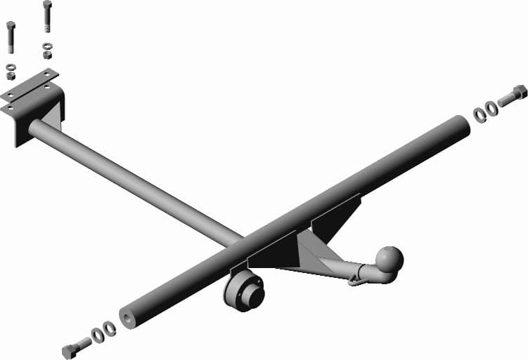 Фаркоп Трейлер для ВАЗ 2104 1984-2010. Артикул 2104