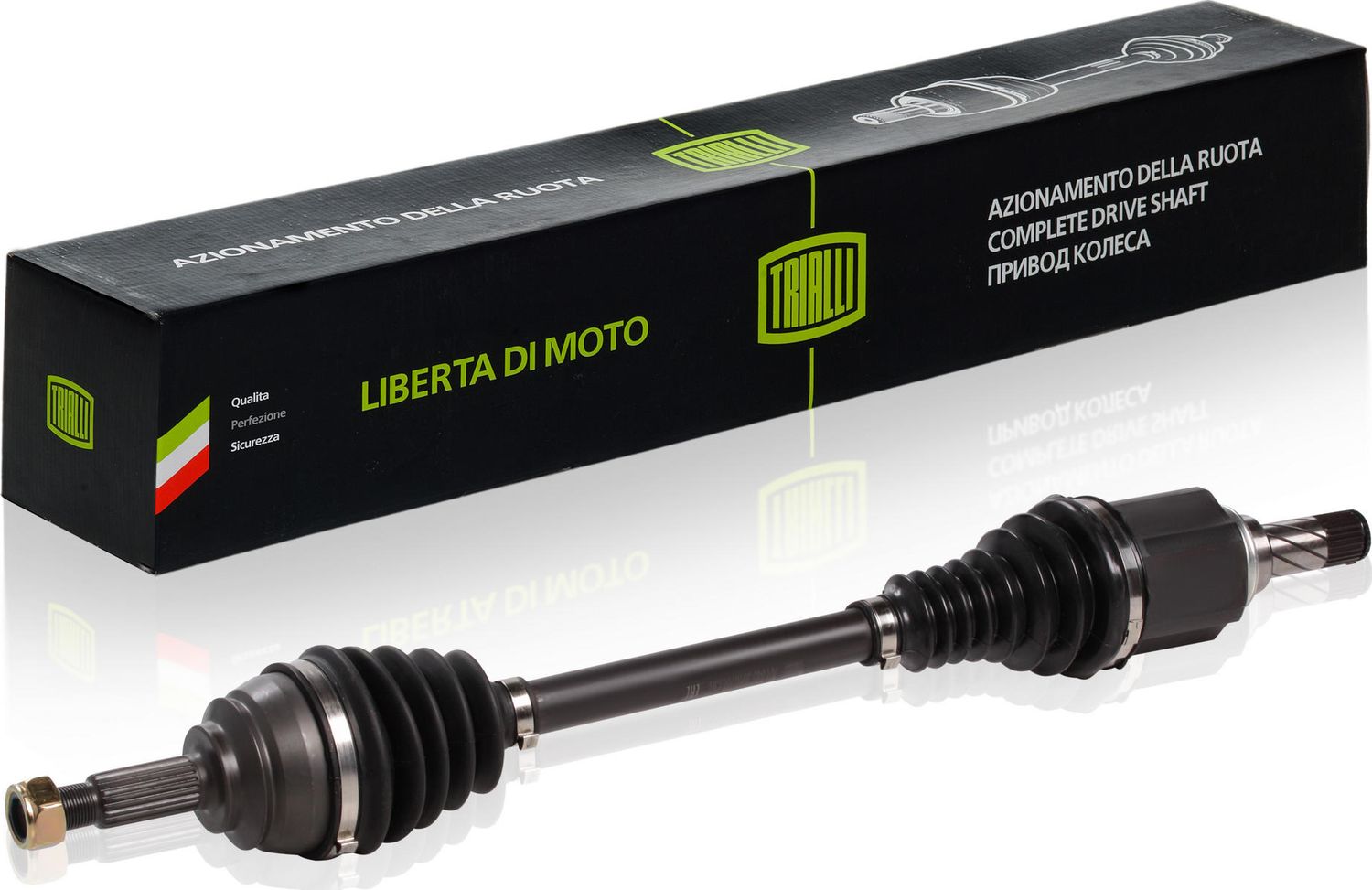 Полуось (привод в сборе, приводной вал) Trialli. Артикул AR 845
