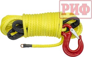 Трос синтетический РИФ 8 мм/15 м (готовый). Артикул Rope 8mm15m