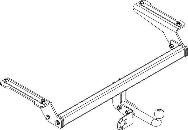Фаркоп AvtoS для Haval F7 2019-2026. Артикул HV 03