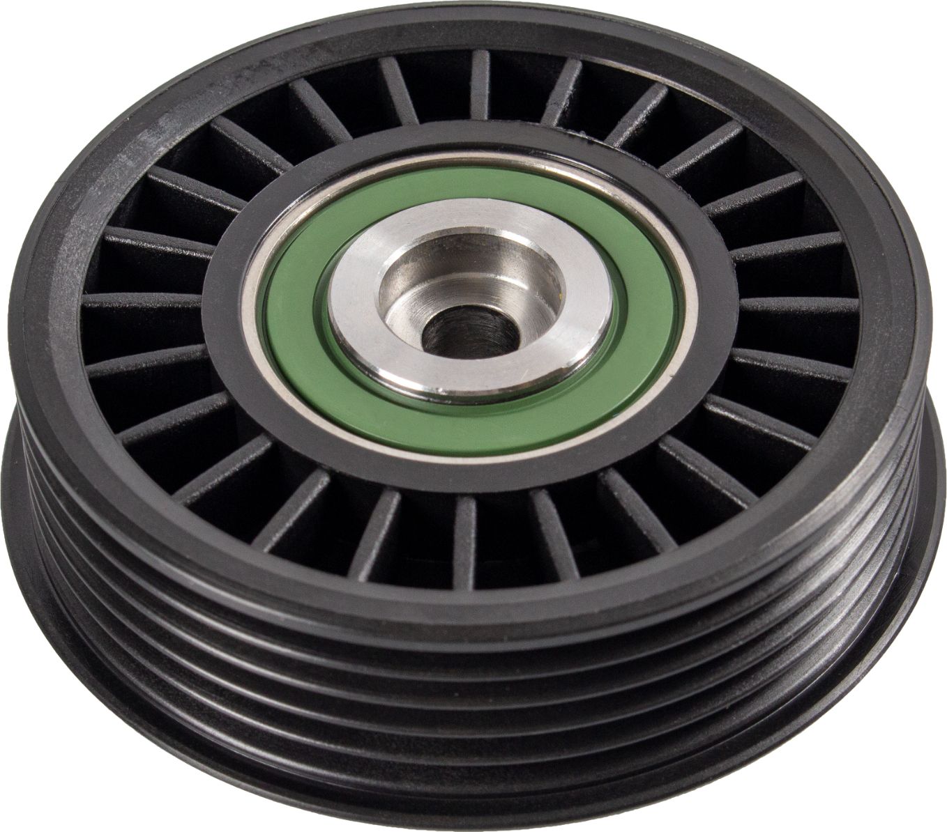 Направляющий (ведущий) ролик приводного поликлинового ремня Febi Bilstein (полимерный материал). Артикул 21710