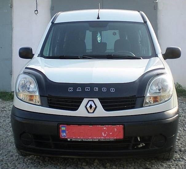 Дефлектор VT52 для капота Renault Kangoo I 2003-2007. Артикул RL02VT