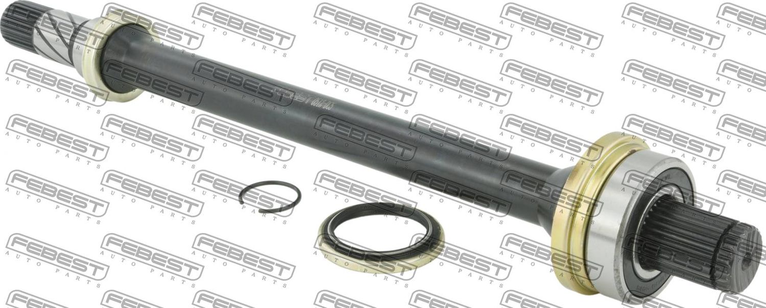 Полуось (привод в сборе, приводной вал) Febest. Артикул 0512-DC5